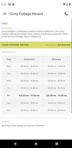 Curry Cottage Havant screenshot 2