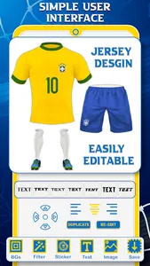 Football Jersey Maker- T Shirt screenshot 1