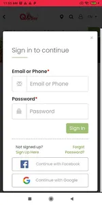 Q Order : Online Food Order &  screenshot 6