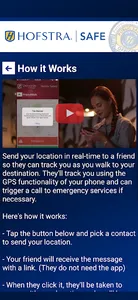 HofstraSafe screenshot 1