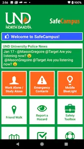 SafeCampus - UND screenshot 0