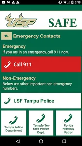 USF SAFE screenshot 2