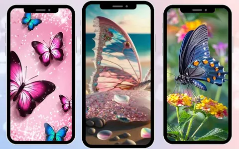 Cute Butterfly Wallpapers screenshot 2