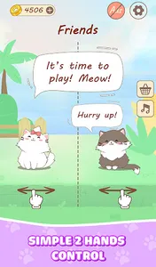 Duet Kitties: Cute Music Game screenshot 1