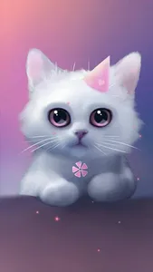 Cute Kitty Wallpaper screenshot 0