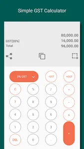 Smart GST Calculator screenshot 0