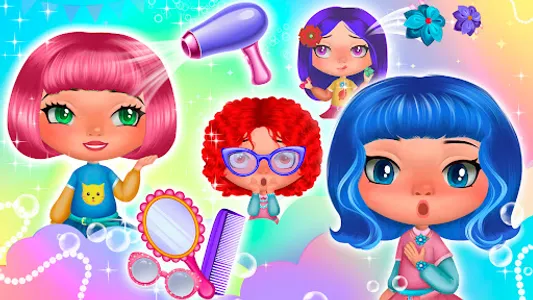 Beauty salon: Girl hairstyles screenshot 0