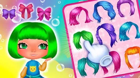 Beauty salon: Girl hairstyles screenshot 16