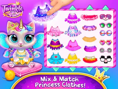 Twinkle - Unicorn Cat Princess screenshot 17