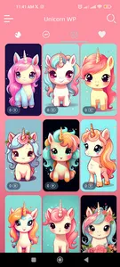Cute Unicorn Wallpaper HD, 4k screenshot 2
