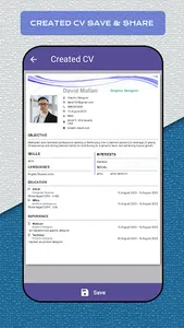 CV Maker - Resume Builder screenshot 2