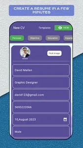 CV Maker - Resume Builder screenshot 5