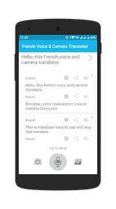 French Voice and Camera Transl screenshot 1