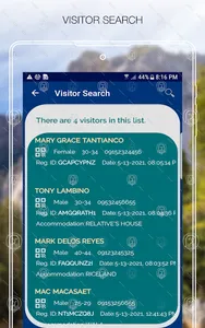 Calapan City Tourist Registrat screenshot 14