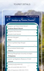 Calapan City Tourist Registrat screenshot 17