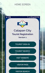 Calapan City Tourist Registrat screenshot 8