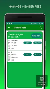 PAMET Membership Manager screenshot 6