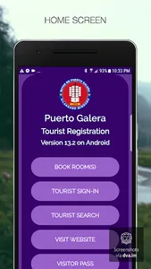 Tourist Registration (Puerto G screenshot 0