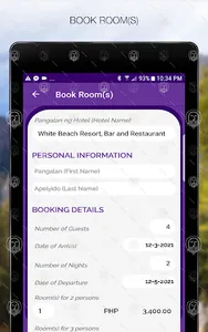 Tourist Registration (Puerto G screenshot 17
