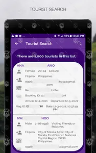 Tourist Registration (Puerto G screenshot 21