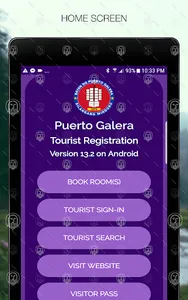 Tourist Registration (Puerto G screenshot 8