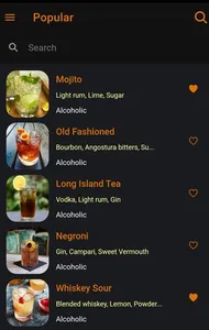 Drinks & Cocktails Recipes - P screenshot 5