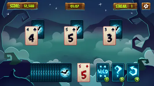 Halloween Solitaire Tripeaks screenshot 14