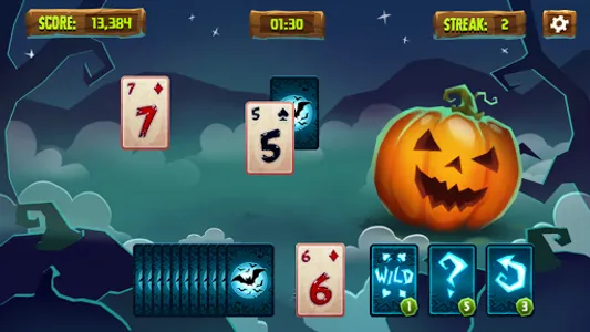 Halloween Solitaire Tripeaks screenshot 15