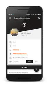 Prajapati Associates screenshot 2