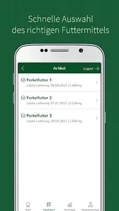 LBD Futterbestellung screenshot 1