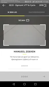 Cycling Vlaanderen ScanApp screenshot 1