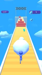 Snowball Racing screenshot 0
