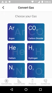Gas and Unit Converter screenshot 2