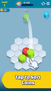 HexaCoin Harmony - Merge tiles screenshot 5