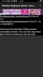 MFP Newton Solver screenshot 1