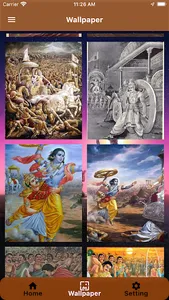 Bhagavad Gita and Wallpaper screenshot 1