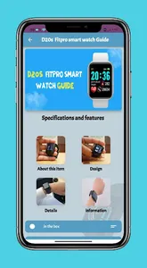 D20s Fitpro smart watch Guide screenshot 0