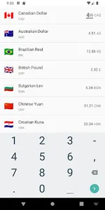 Currency Converter screenshot 1