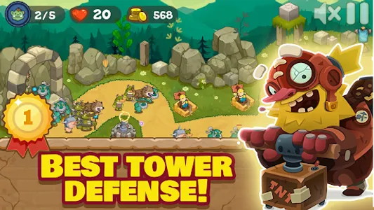 Tower Defense Realm King Hero screenshot 10