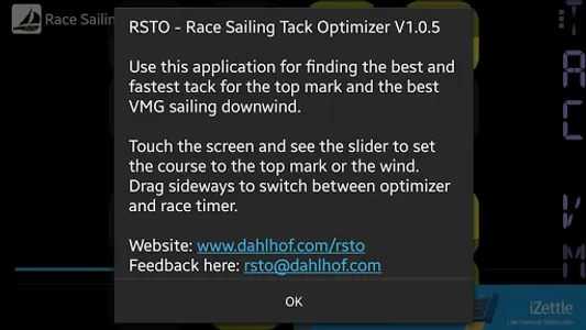Race Sailing Tack Optimizer Fr screenshot 1