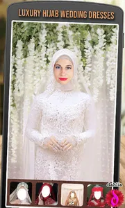 Luxury Hijab Wedding Dresses screenshot 12