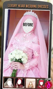 Luxury Hijab Wedding Dresses screenshot 13