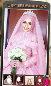 Luxury Hijab Wedding Dresses screenshot 14