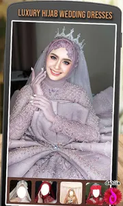 Luxury Hijab Wedding Dresses screenshot 8