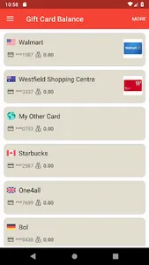 Gift Card Balance+ screenshot 0