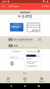 Gift Card Balance+ screenshot 1