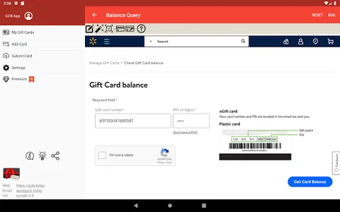 Gift Card Balance+ screenshot 11