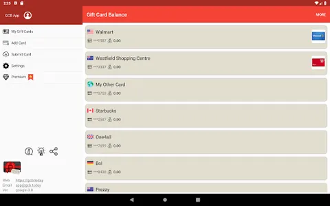 Gift Card Balance+ screenshot 17