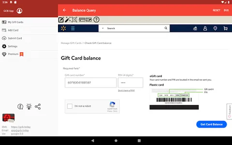 Gift Card Balance+ screenshot 19