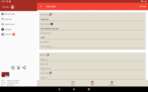 Gift Card Balance+ screenshot 21